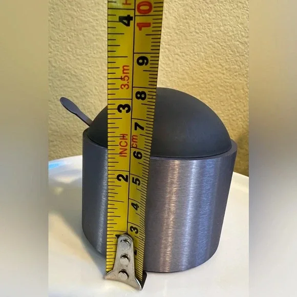 David Tisdale Vintage Elika Sugar Pot and Creamer set with lids and spoon - Picture 13 of 14